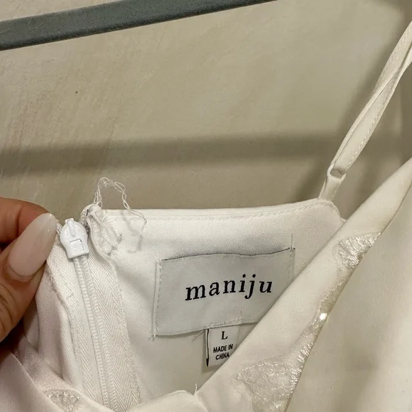 FASHION NOVA White Maxi Dress ‘Be Your Girl’ - Picture 3 of 4